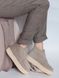 Стильні замшеві лофери зі шнуровкою на байці капучино, 36, Байка