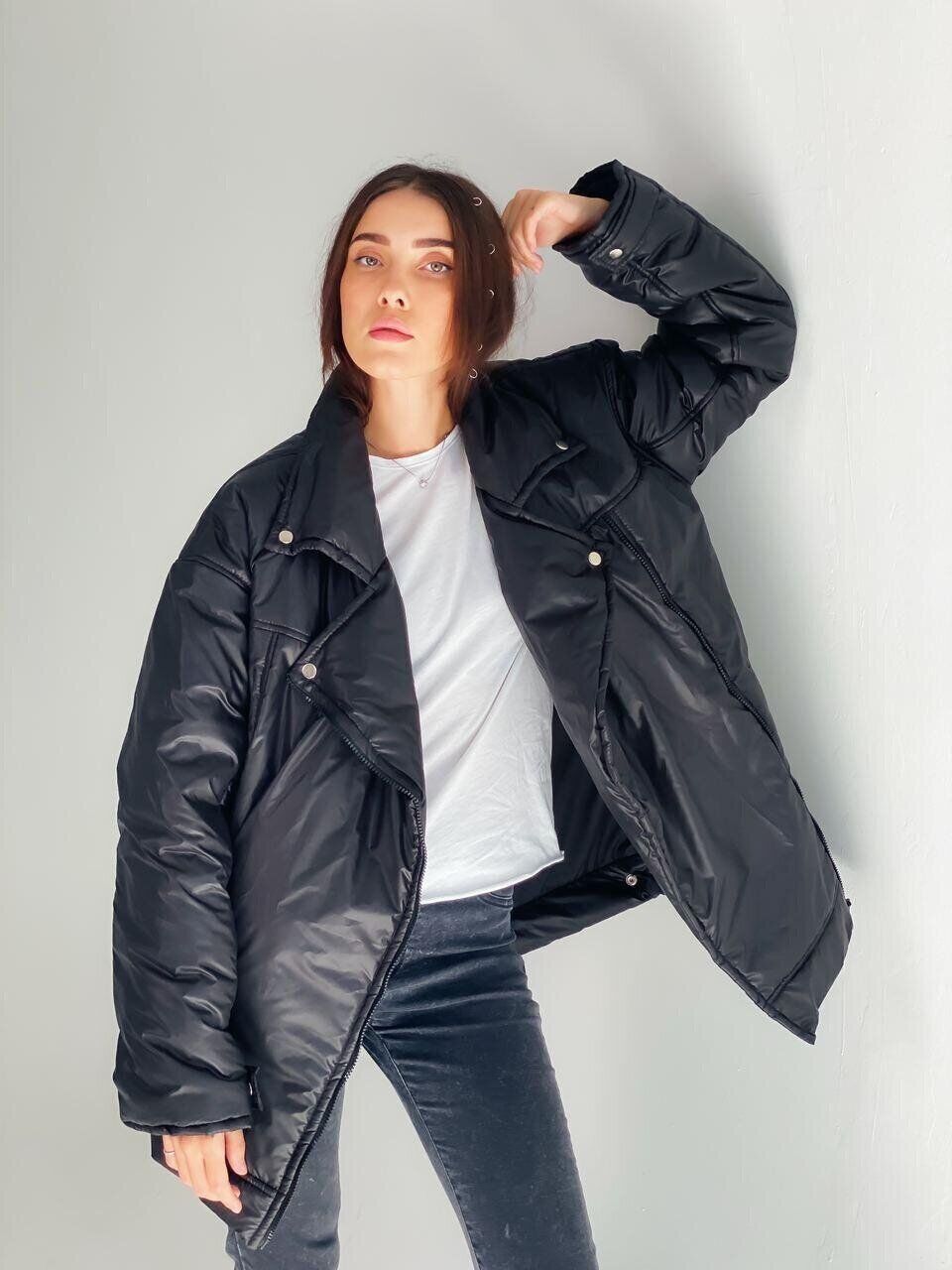 Куртка-косуха, Черный, L-XL